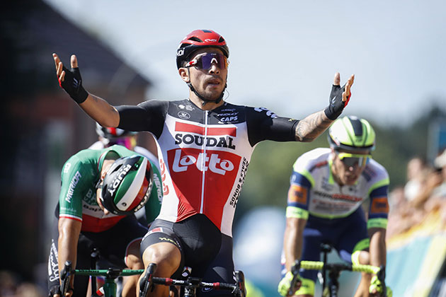 Caleb Ewan wins stage five